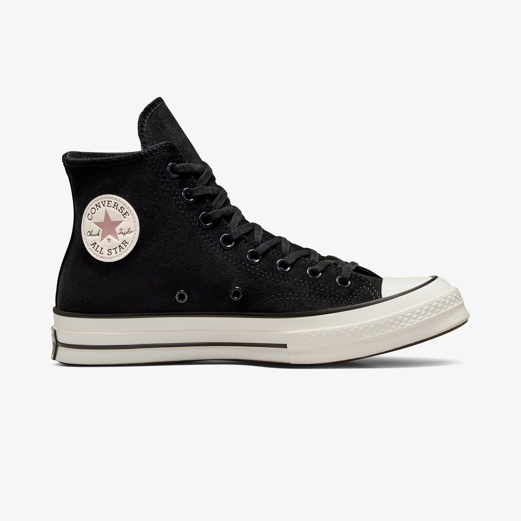 Converse Chuck 70 Unisex Siyah Süet Sneaker