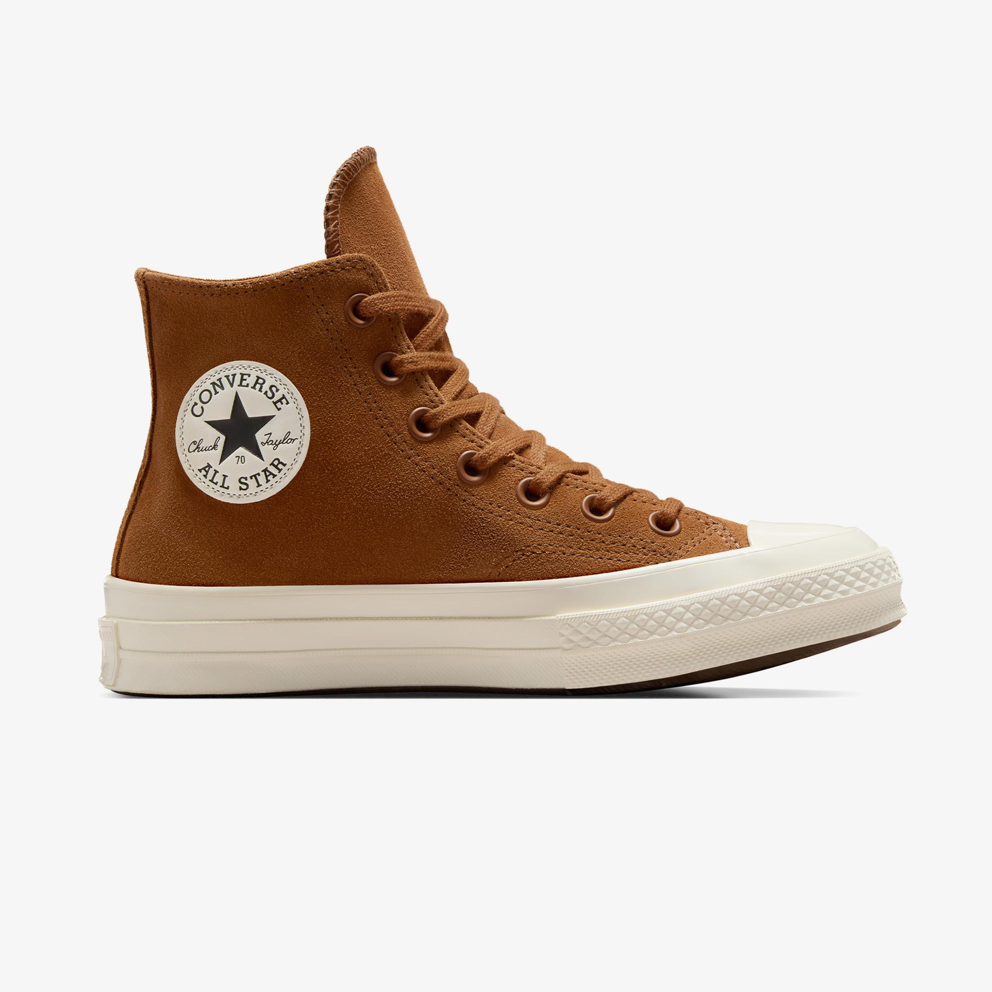 Converse Chuck 70 Unisex Kahverengi Süet Sneaker