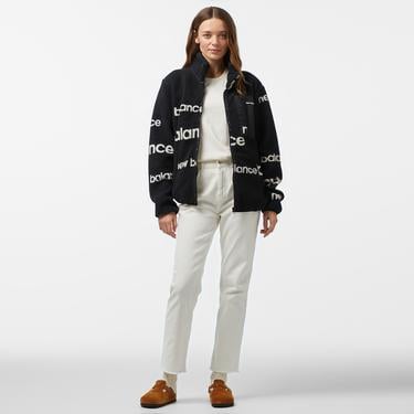  New Balance NB Lifestyle Kadın Siyah Sweatshirt