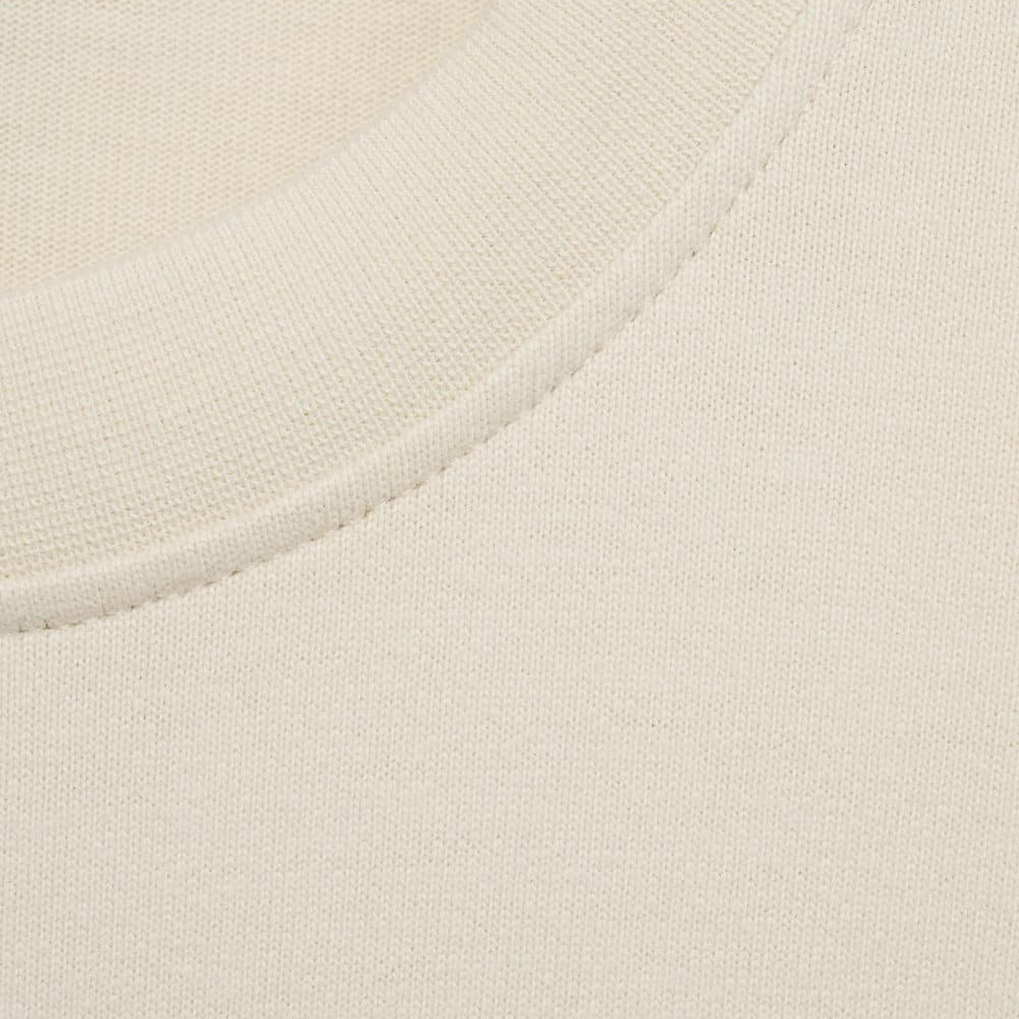 Mango Erkek %100 Oversize Pamuklu Tişört Ekru