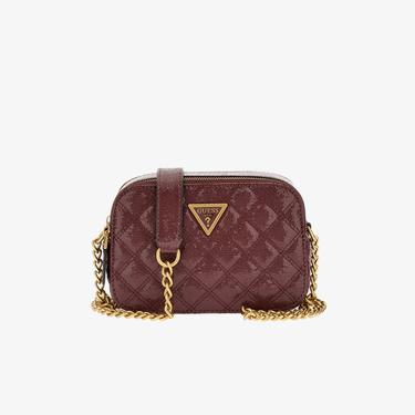  Guess Dema Hobo 48140 Kadın Bordo Çapraz Askılı Çanta