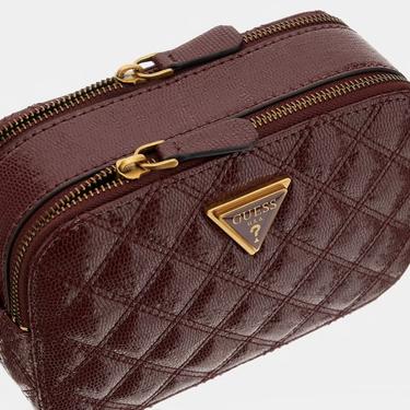  Guess Dema Hobo 48140 Kadın Bordo Çapraz Askılı Çanta
