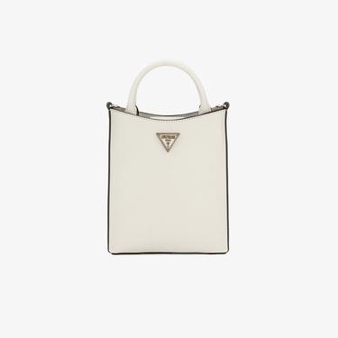  Guess Gloriana Girlfriend Chit Chat Xbody Kadın Krem Rengi Çapraz Askılı Çanta