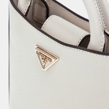  Guess Gloriana Girlfriend Chit Chat Xbody Kadın Krem Rengi Çapraz Askılı Çanta