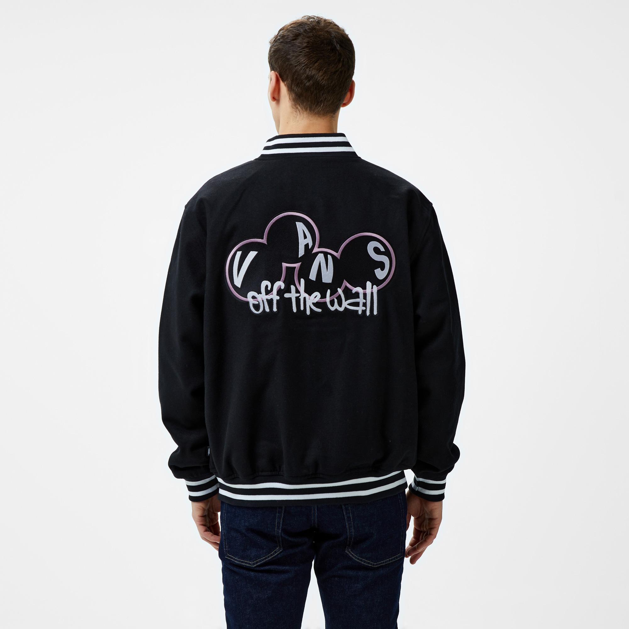 Vans Scuttle Baseball Erkek Siyah Ceket