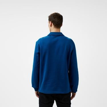  Les Benjamins Long Sleeve Polo 302 Erkek Lacivert T-Shirt