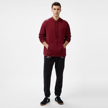  Les Benjamins 301 Erkek Bordo Hoodie