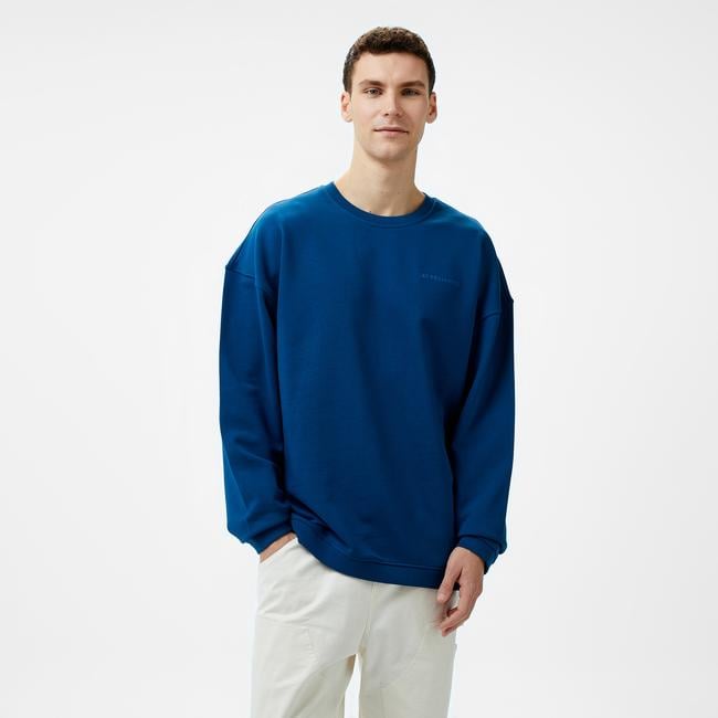  Les Benjamins 302 Erkek Lacivert Sweatshirt