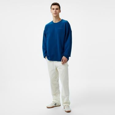  Les Benjamins 302 Erkek Lacivert Sweatshirt