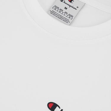  Champion Icons SS Erkek Beyaz T-Shirt
