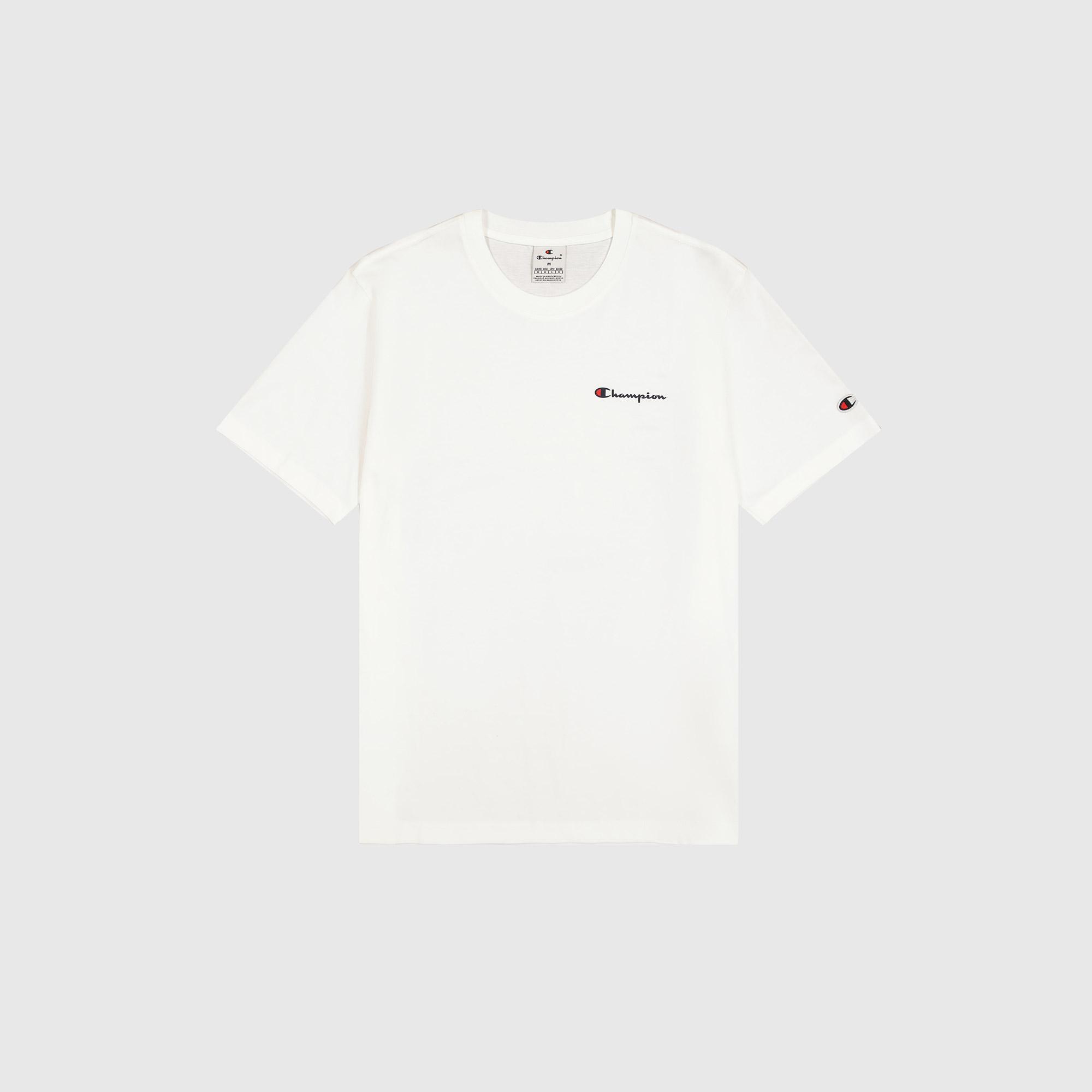 Champion Icons SS Erkek Beyaz T-Shirt