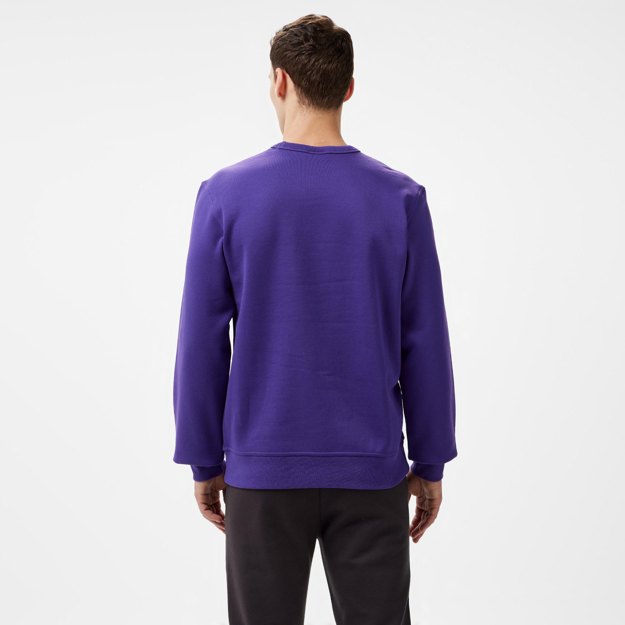 Champion Erkek Mor Sweatshirt