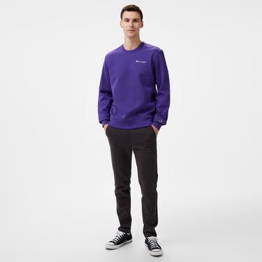  Champion Erkek Mor Sweatshirt