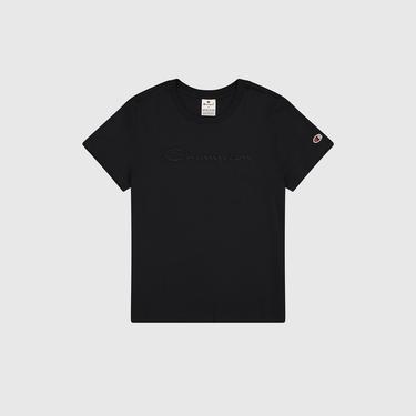 Champion Kadın Siyah T-Shirt