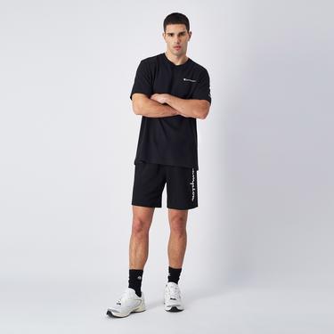  Champion Icons SS Erkek Siyah T-Shirt