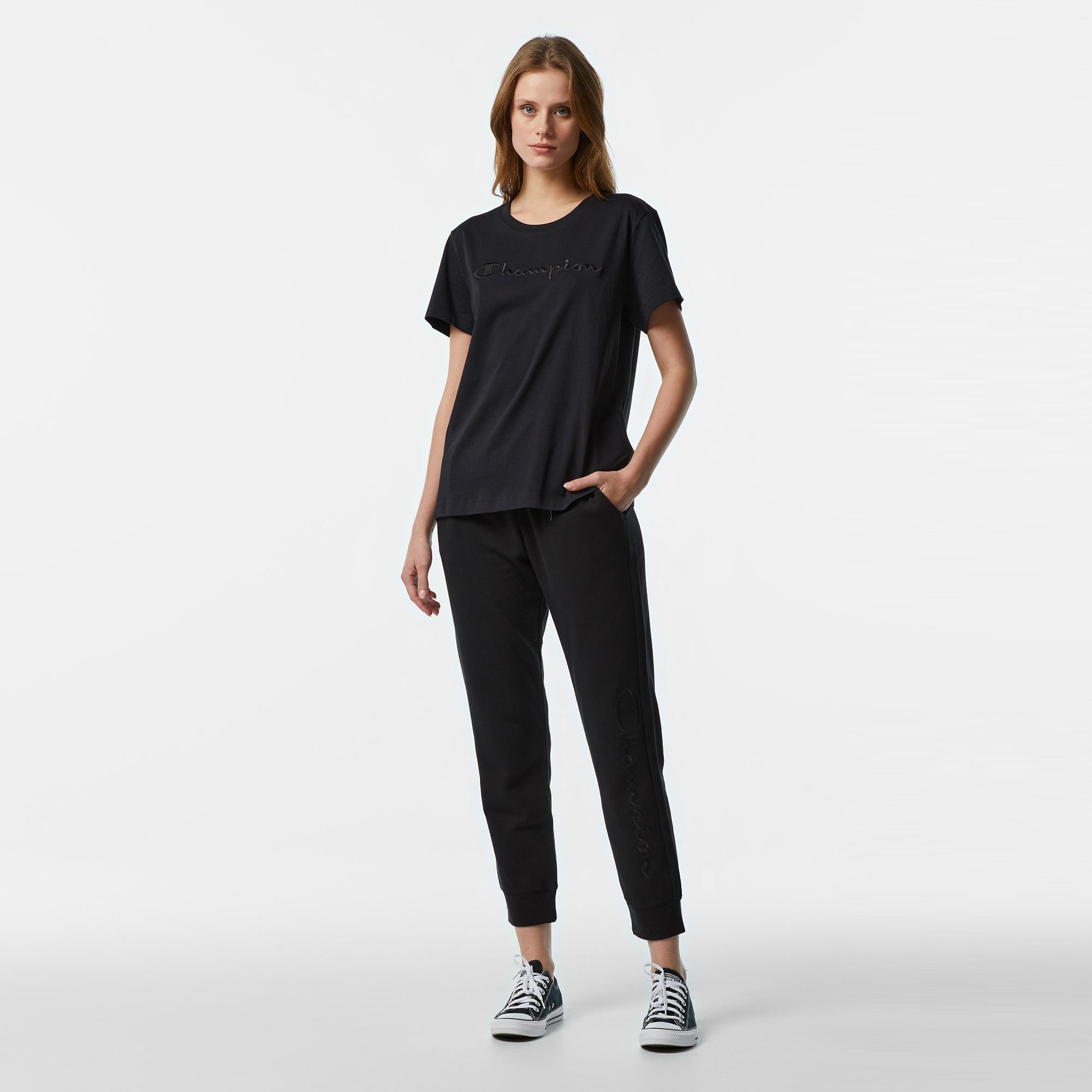 Champion Kadın Siyah Eşofman Altı