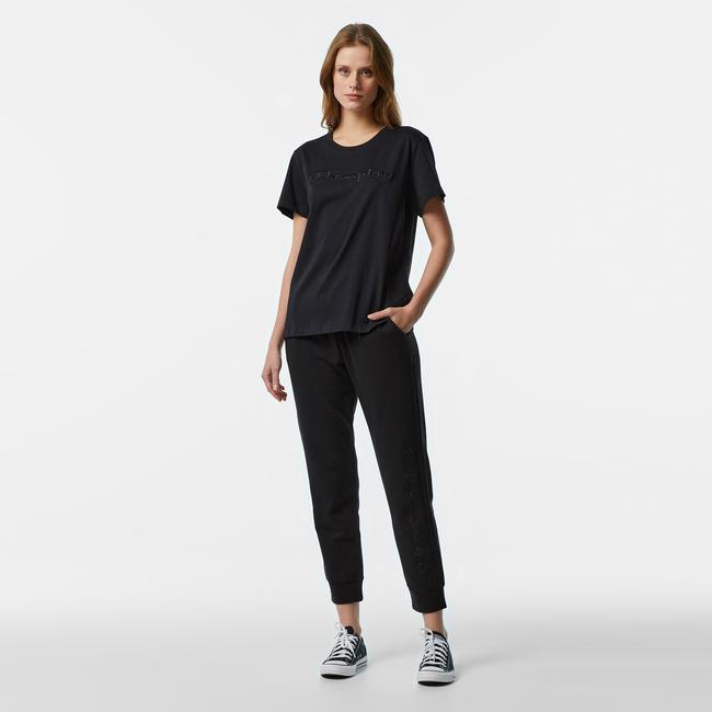  Champion Kadın Siyah Eşofman Altı