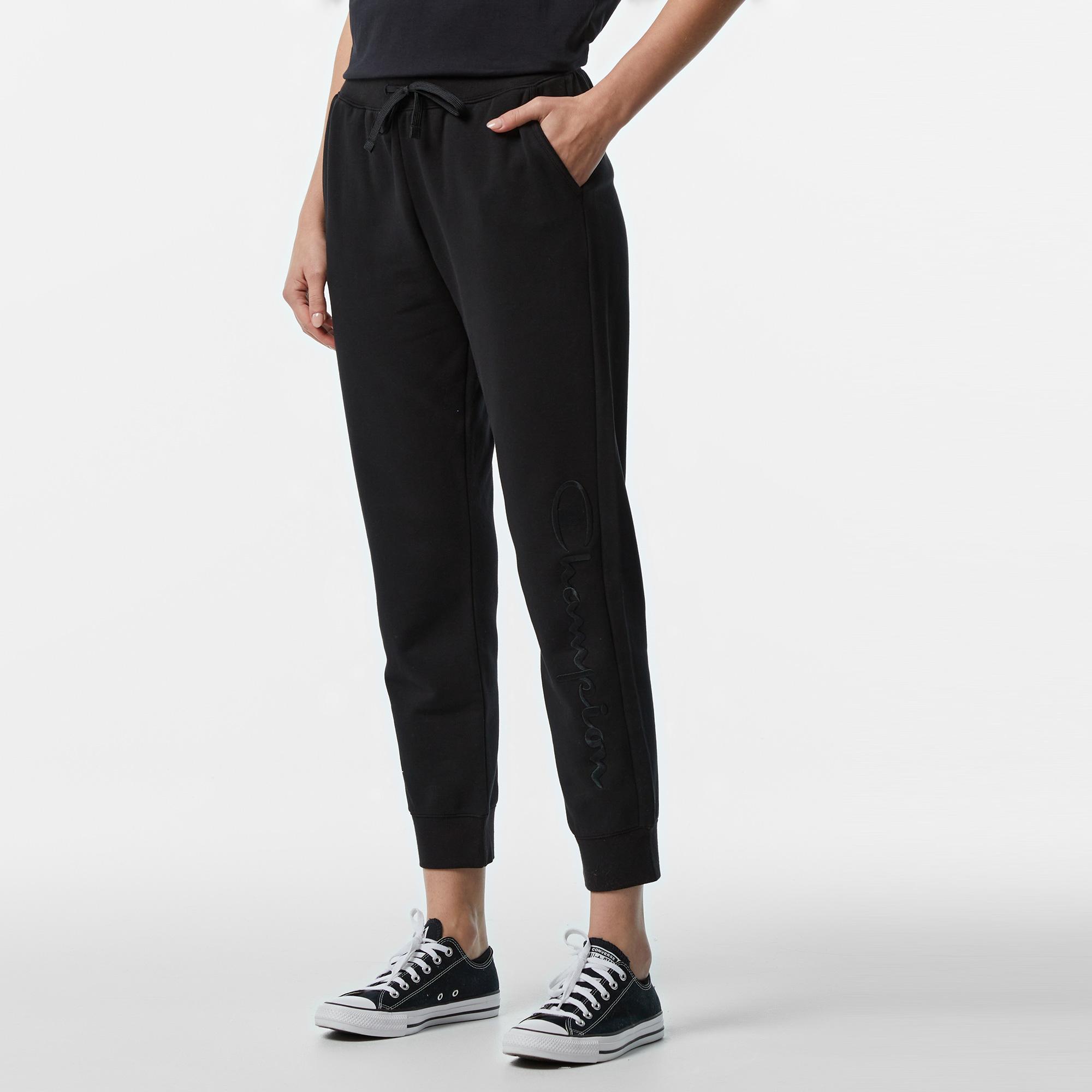 Champion Kadın Siyah Eşofman Altı