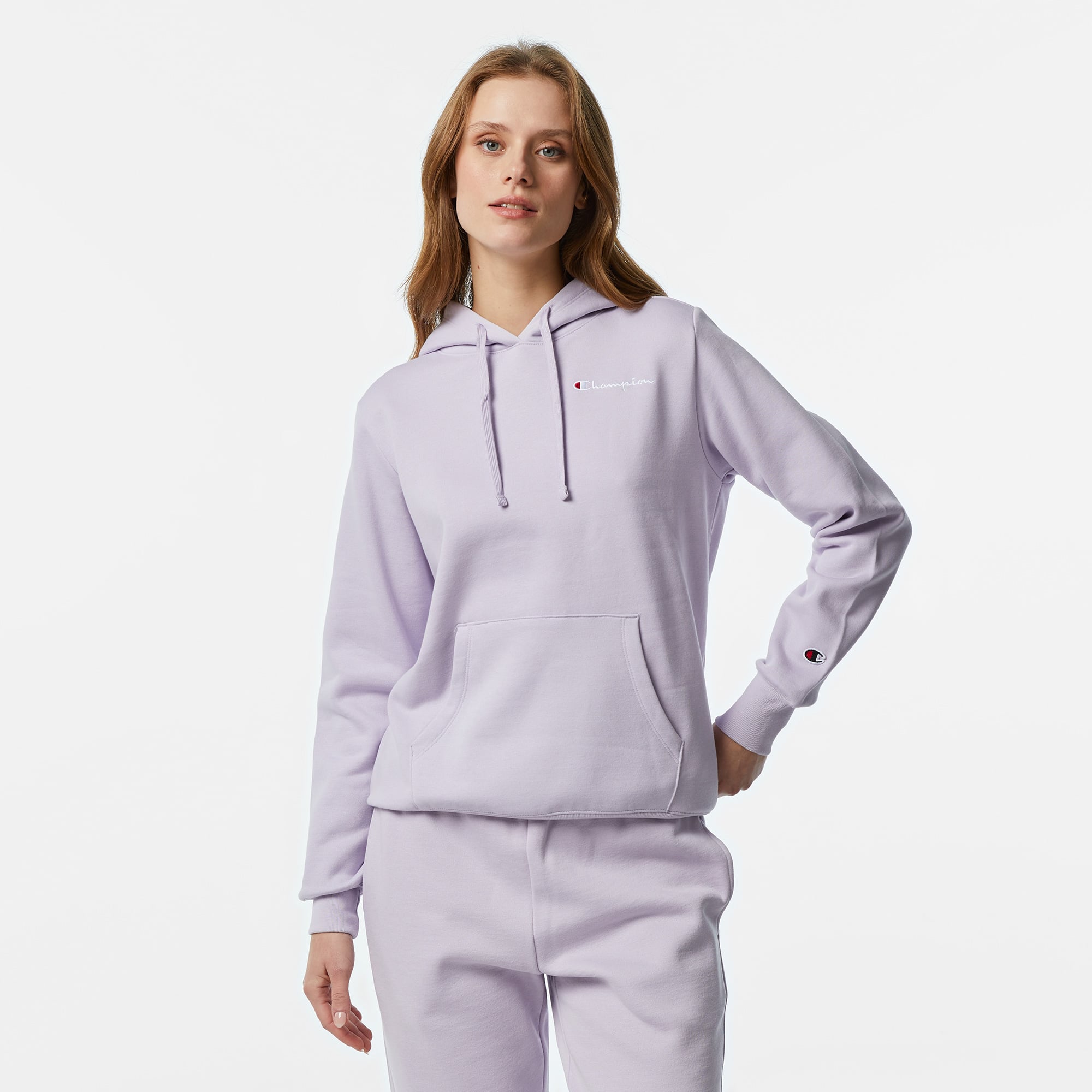  Champion Kadın Mor Sweatshirt