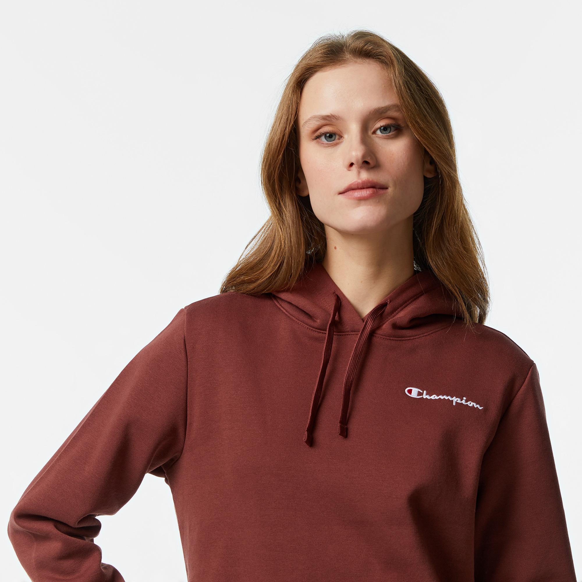 Champion Kadın Bordo Sweatshirt