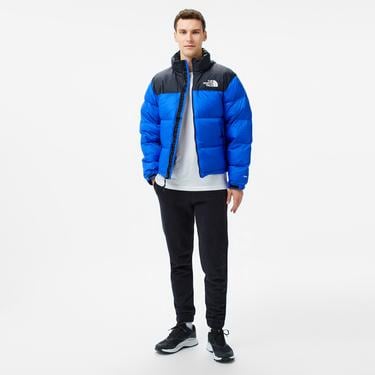  The North Face 1996 Retro Nuptse  Erkek Mavi Ceket
