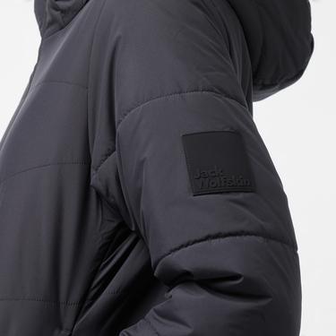  Jack Wolfskin Deutzer Coat Kadın Siyah Outdoor Ceketi
