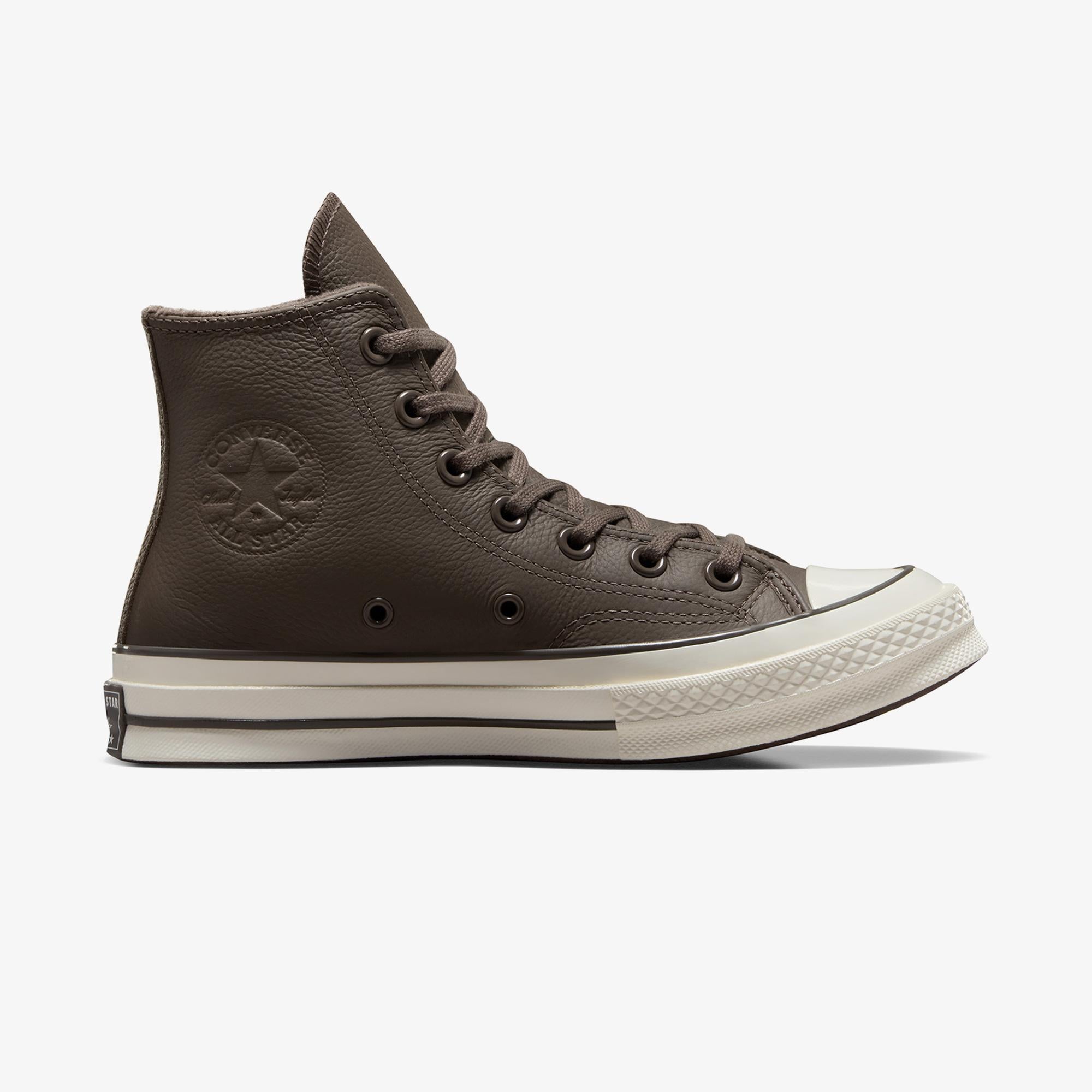 Converse Chuck 70 Unisex Kahverengi Deri Sneaker