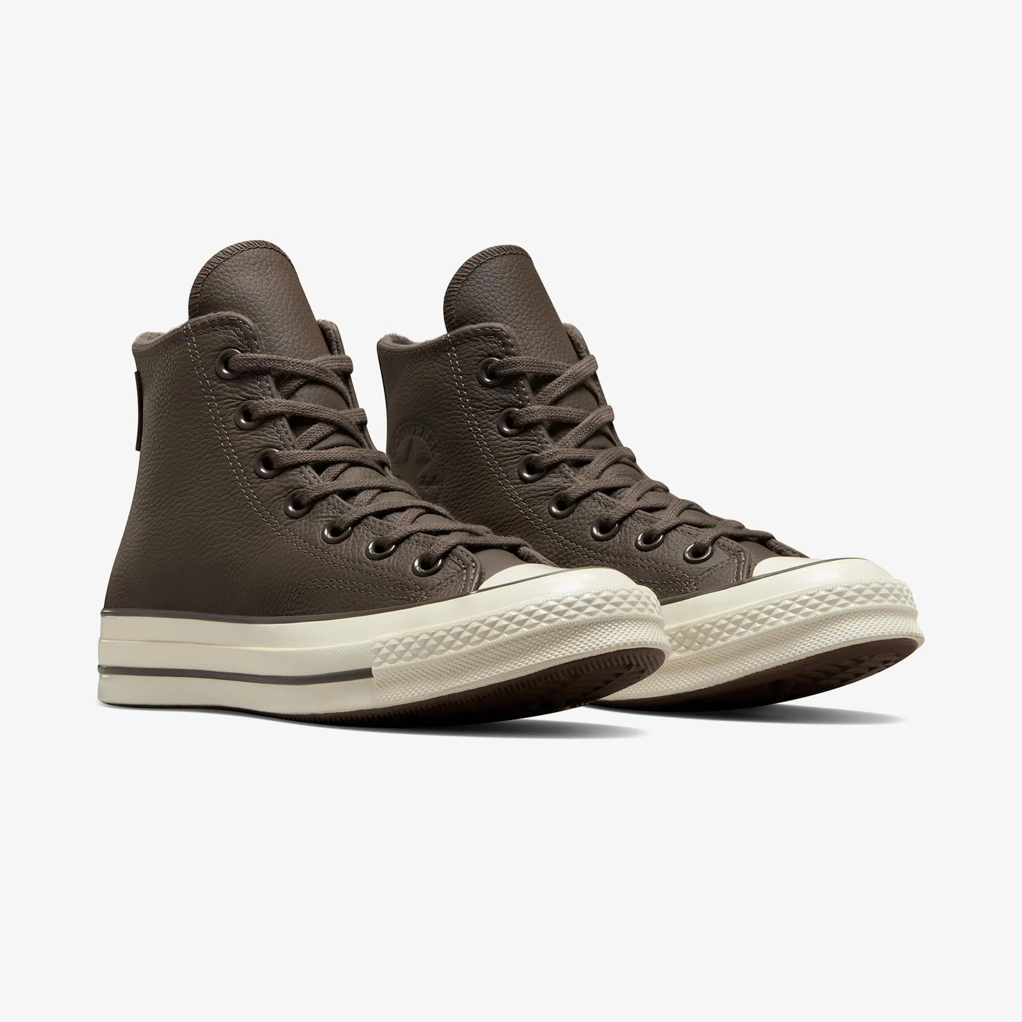 Converse Chuck 70 Unisex Kahverengi Deri Sneaker