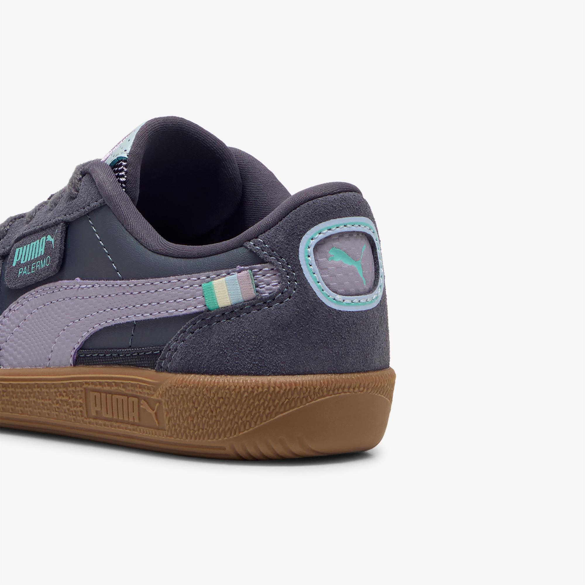 Puma Palermo Fc Ps Çocuk Gri Spor Ayakkabı