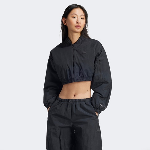  adidas City Escape Kadın Siyah Bomber Ceket