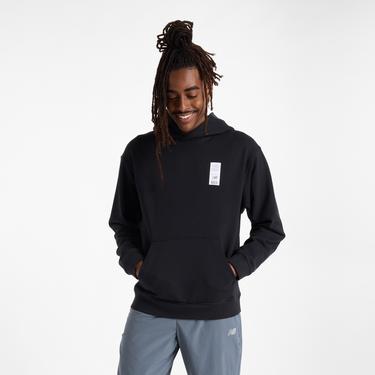  New Balance French Terry 574 Erkek Lacivert Hoodie