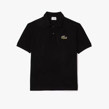  Lacoste Chemise Bord-Cotes Erkek Siyah Polo T-Shirt