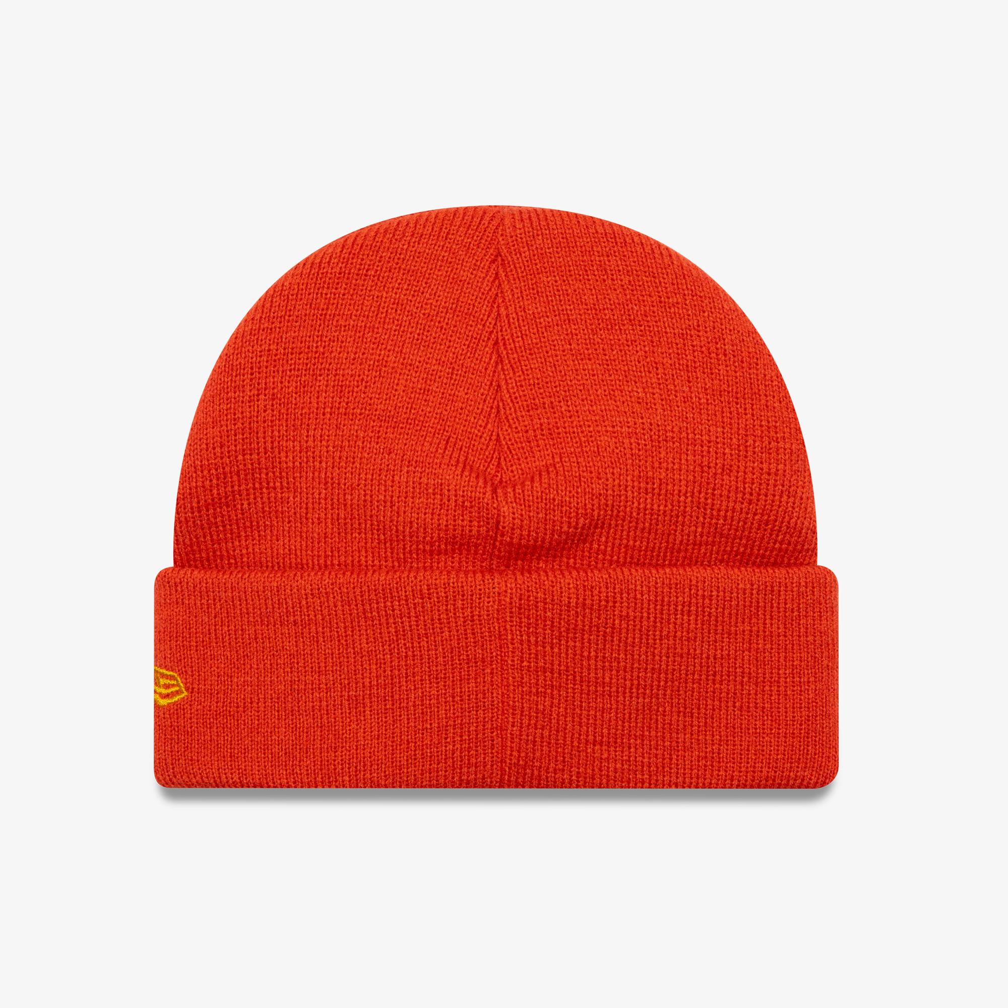 New Era Cuff Knit Newera İnr Erkek Kırmızı Bere
