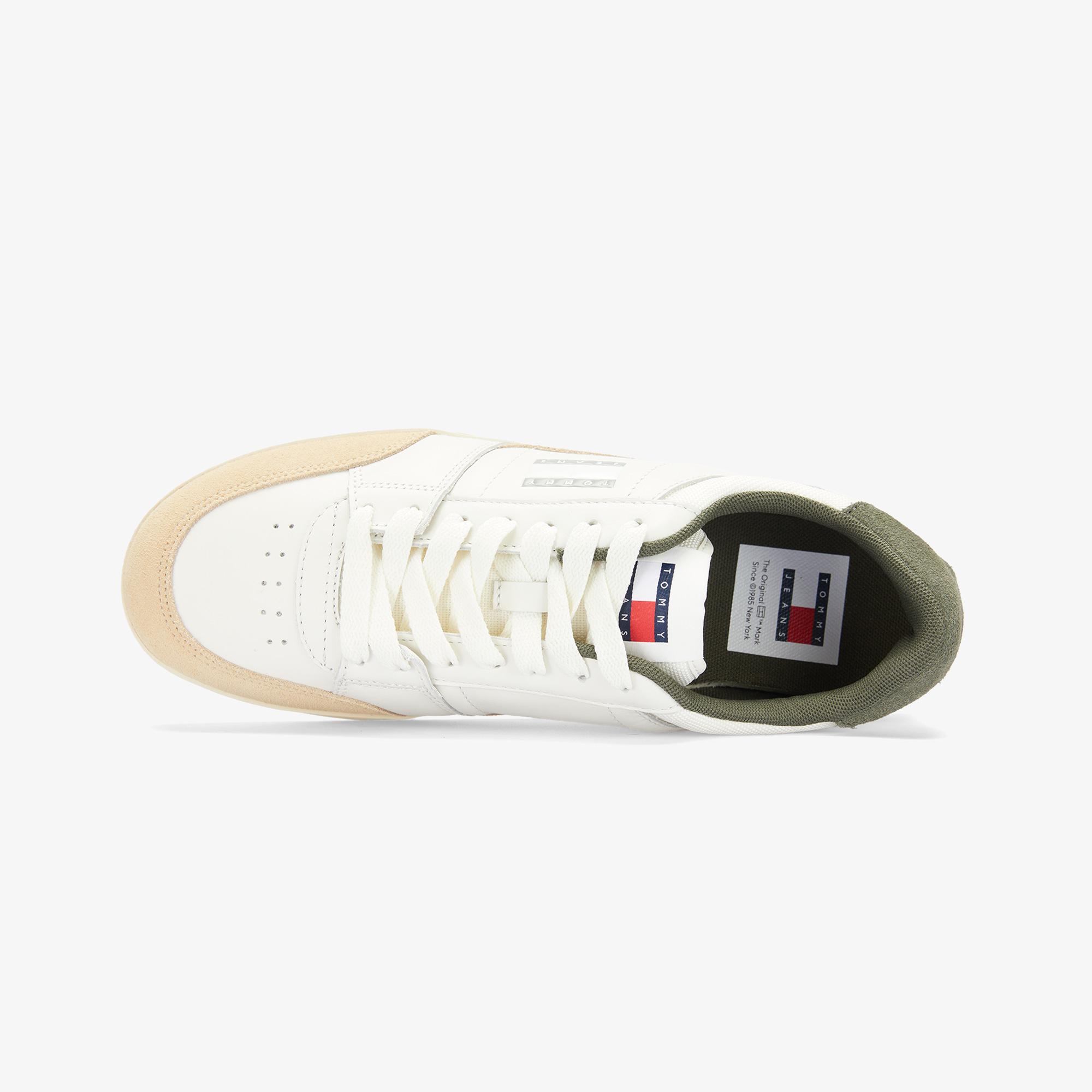Tommy Jeans The Greenwich Mix Erkek Beyaz Sneaker