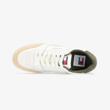 Tommy Jeans The Greenwich Mix Erkek Beyaz Sneaker