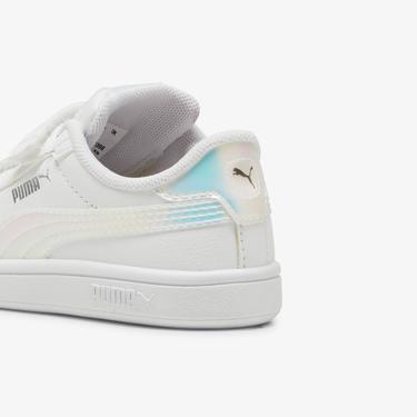  Puma Smash 3.0 Holo 2.0 Bebek Beyaz Spor Ayakkabı