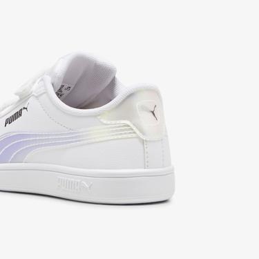  Puma Smash 3.0 Holo 2.0 Çocuk Beyaz Spor Ayakkabı