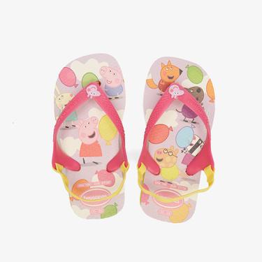  Havaianas Hav. Baby Peppa Pig Bebek Sarı Terlik