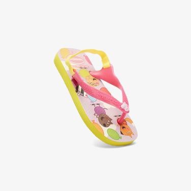 Havaianas Hav. Baby Peppa Pig Bebek Sarı Terlik