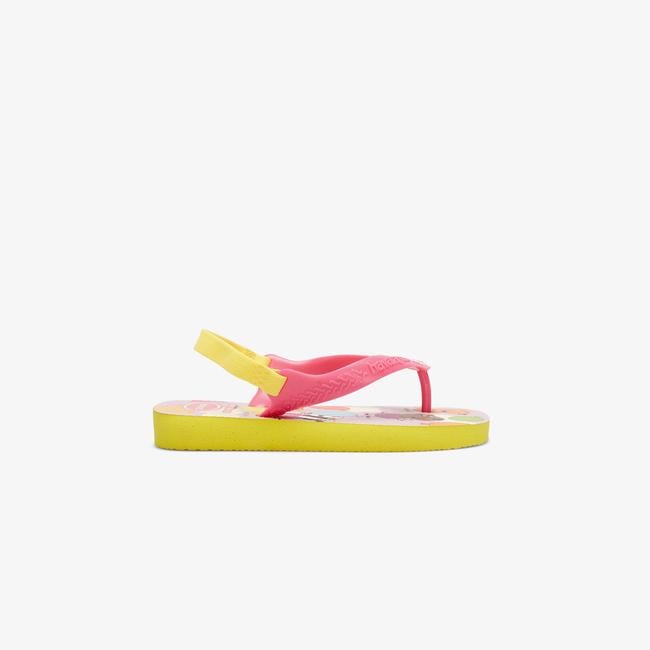  Havaianas Hav. Baby Peppa Pig Bebek Sarı Terlik