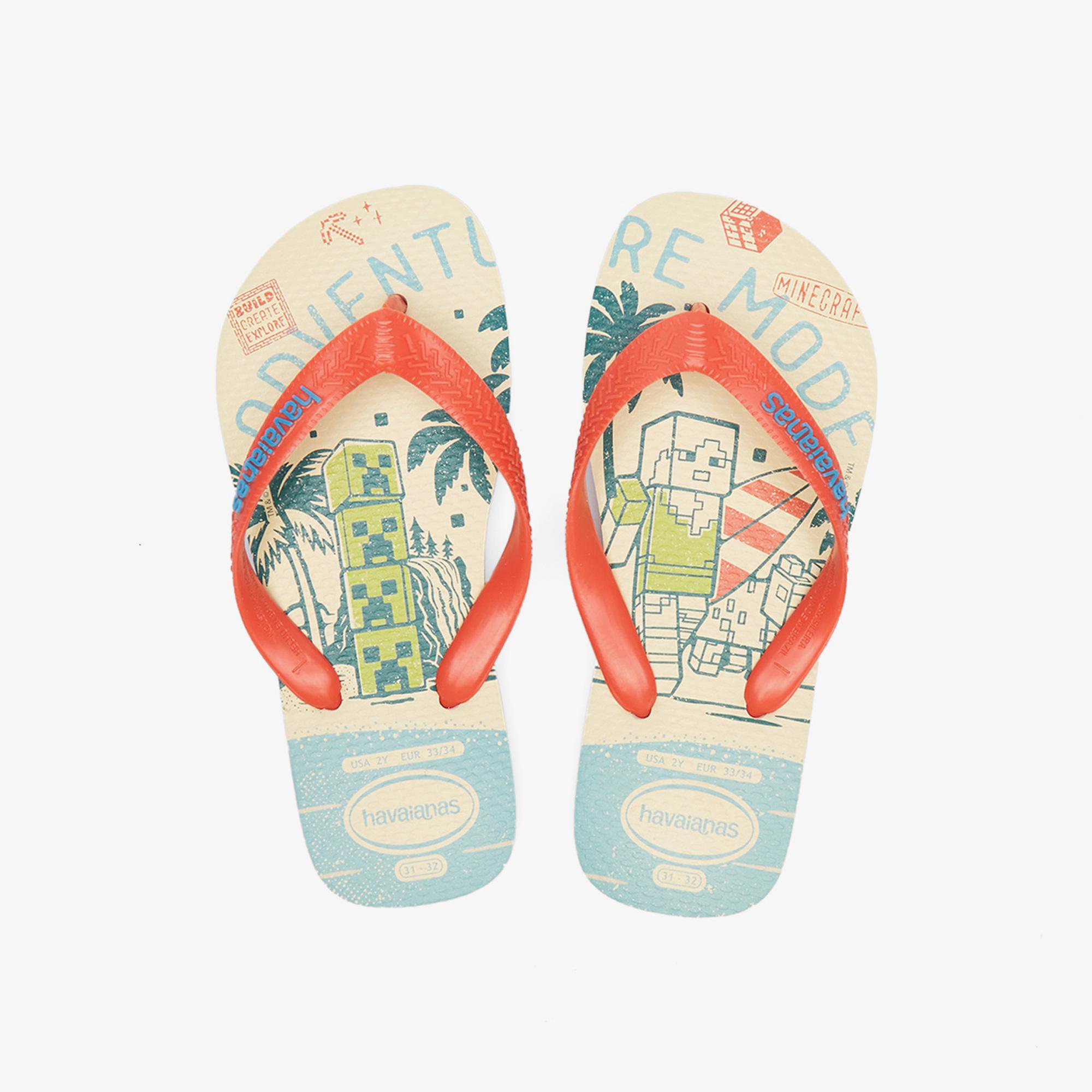 Havaianas Hav. Minecraft Çocuk Bej Terlik