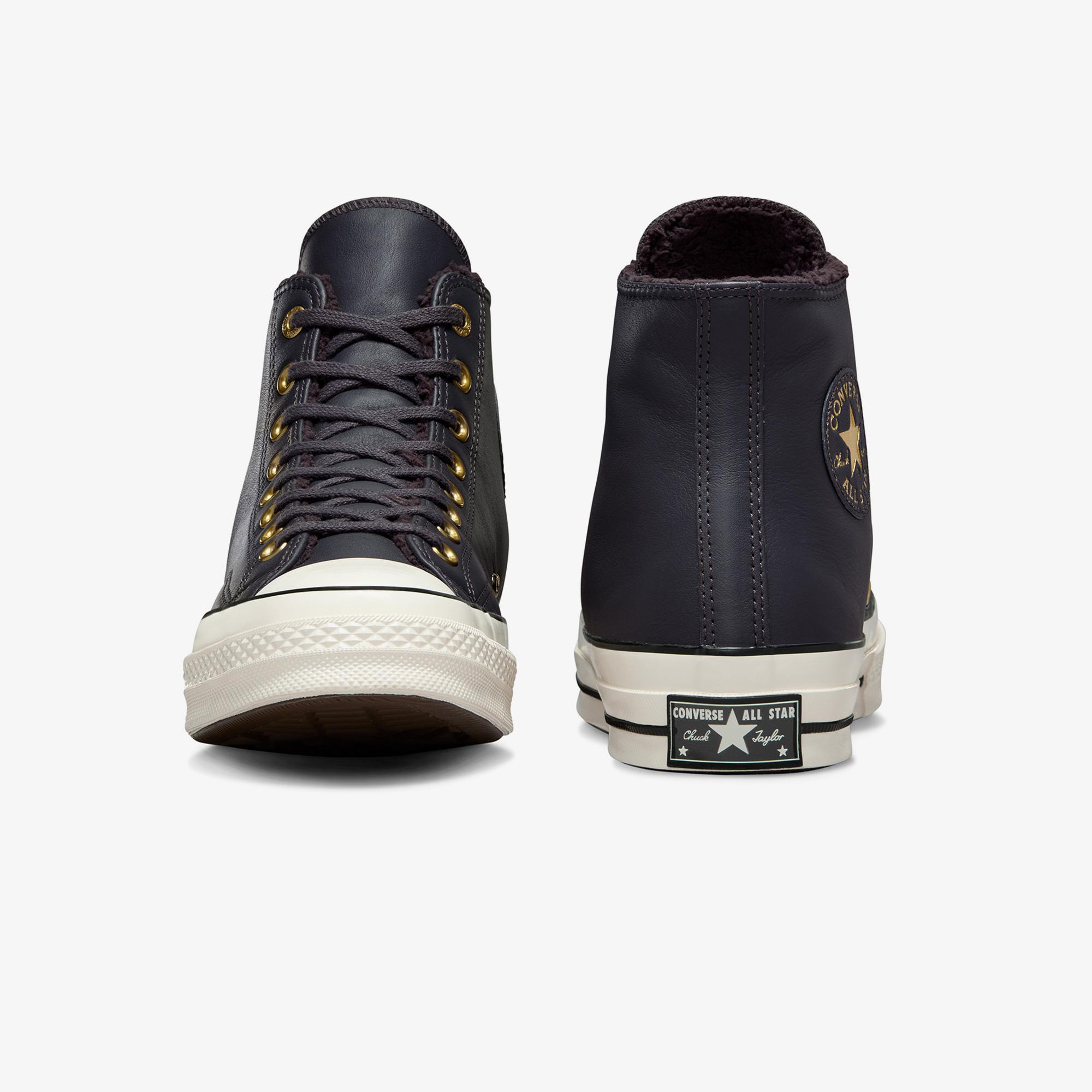Converse Chuck 70 Unisex Siyah Deri Sneaker