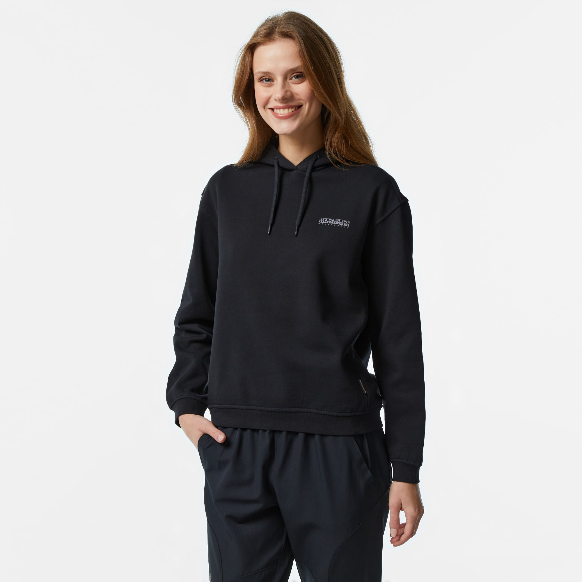  Napapijri B-Blanche H W Kadın Siyah Sweatshirt