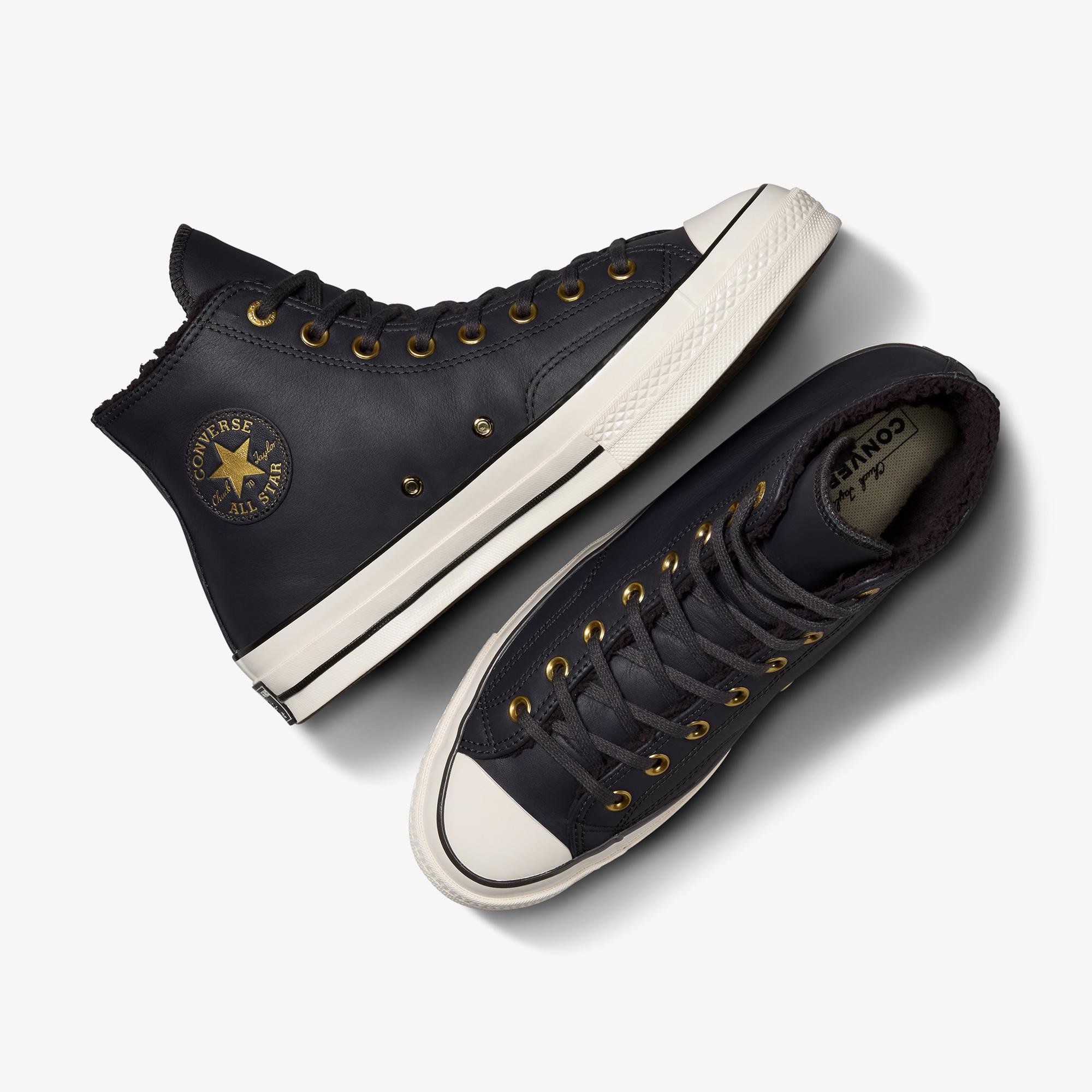 Converse Chuck 70 Unisex Siyah Deri Sneaker