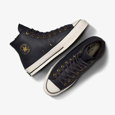  Converse Chuck 70 Unisex Siyah Deri Sneaker
