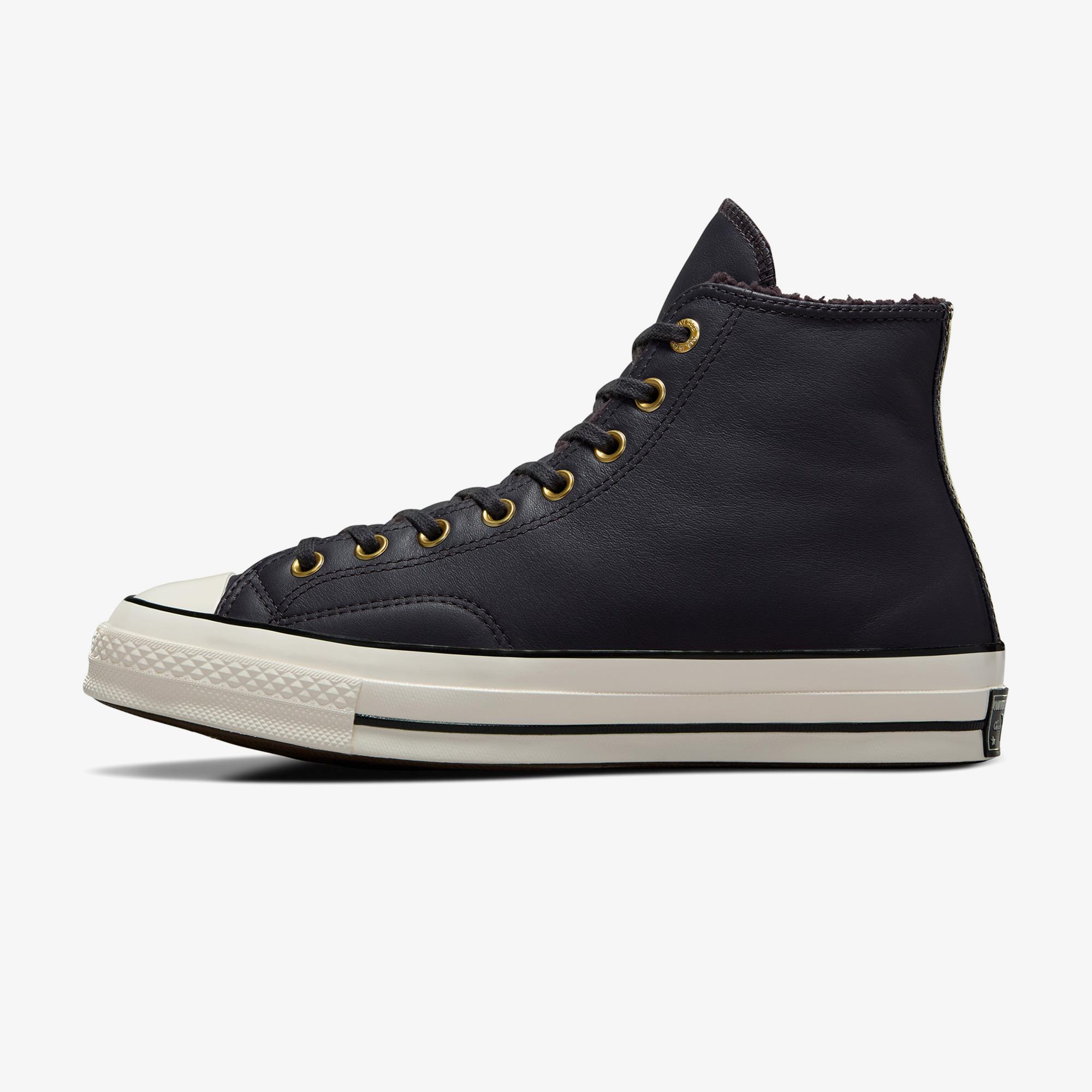 Converse Chuck 70 Unisex Siyah Deri Sneaker
