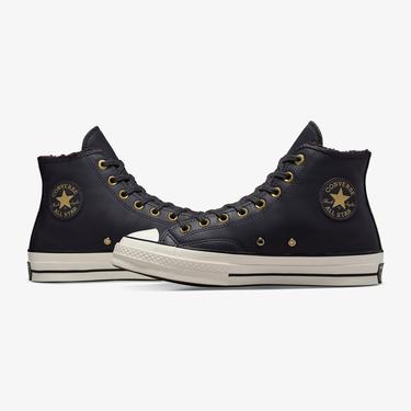  Converse Chuck 70 Unisex Siyah Deri Sneaker