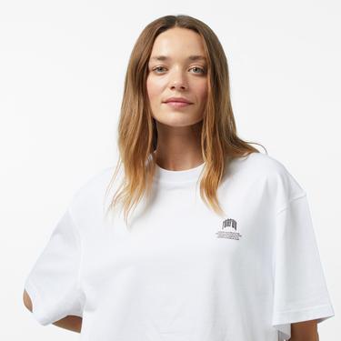  Forfun For Fun Neue - Oversize Kadın Beyaz T-Shirt