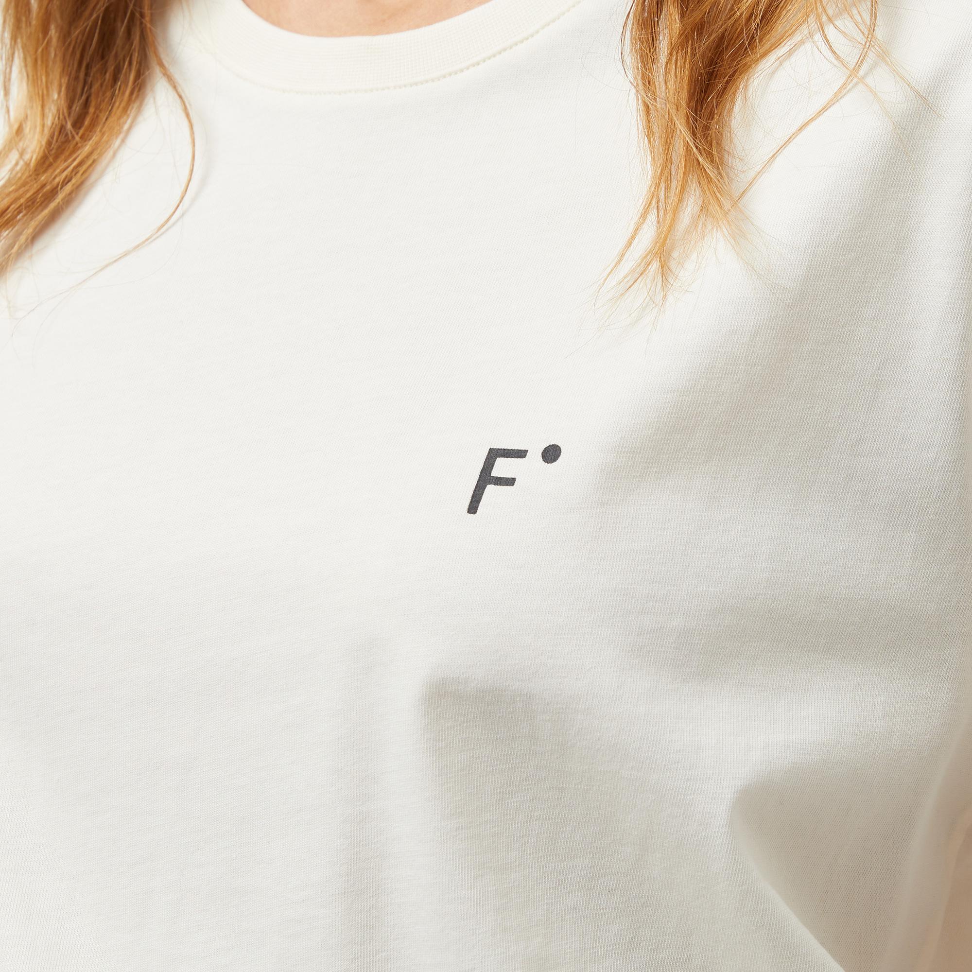FashFed Unisex Bej T-Shirt