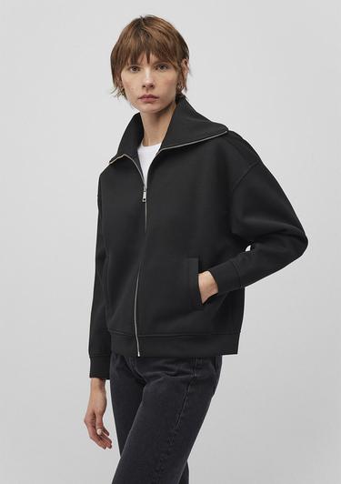  Mavi Sporty Lux Fermuarlı Siyah Sweatshirt 1S10295-900
